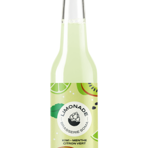 Limonade Kiwi menthe citron vert bio (33cl)